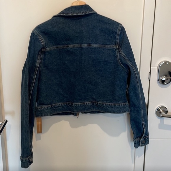 Reformation Smith Cropped Denim Jacket - Picture 4 of 4